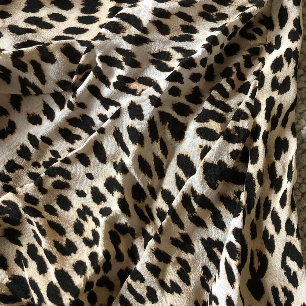 Maje Ricata Ruffled Leopard-Print Dress - Picture 7 of 15